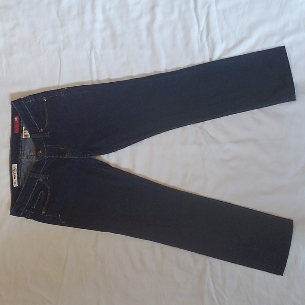 X2 Skinny W01 Dark Wash Denim Blue Jeans SZ 2